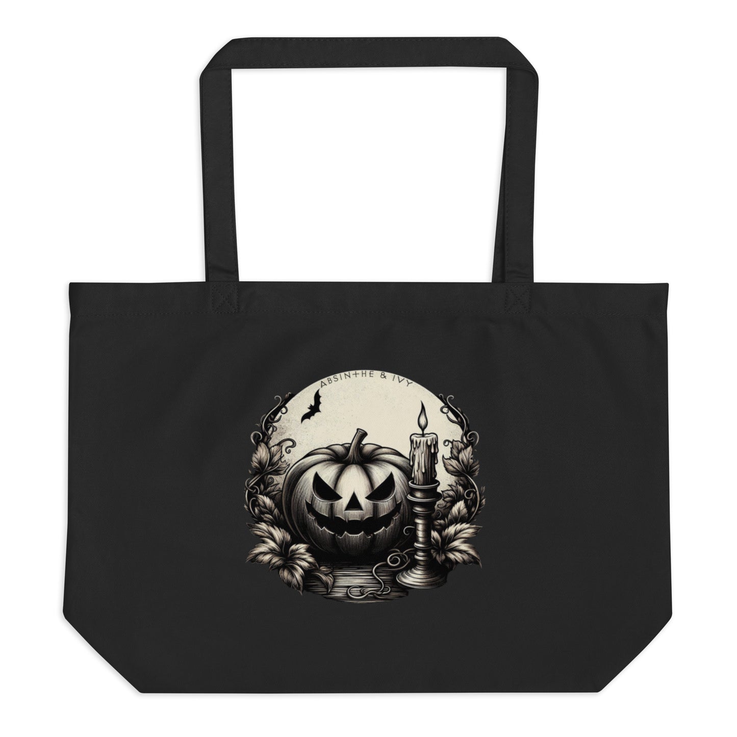 Large organic tote bag