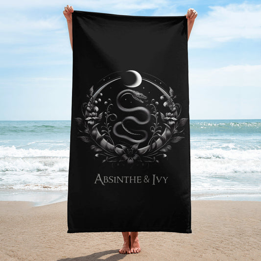 Serpent Moon Beach Towel