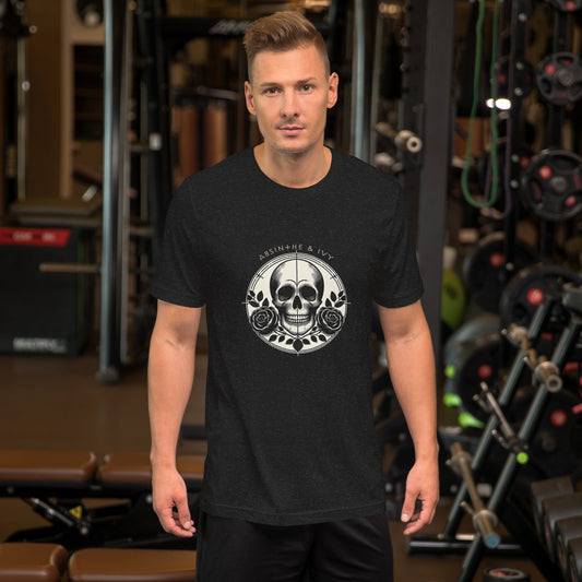 Mens skull & roses t-shirt